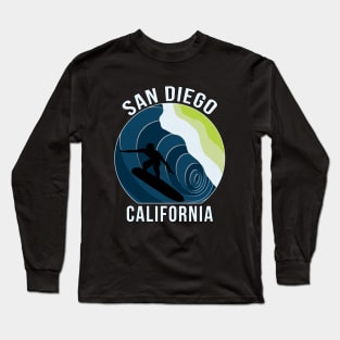 San Diego California Long Sleeve T-Shirt